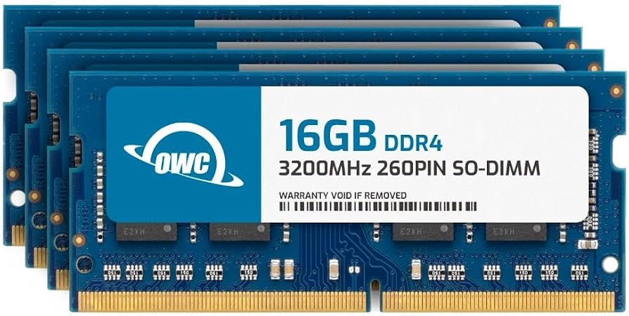 PC周辺機器 M35E3200C1Corsair 64GB  [DDR4 PC4-25600 Amazon.co.jp: OWC 64GB (4x16GB) DDR4 3200MHz PC4-25600 CL22 1RX8