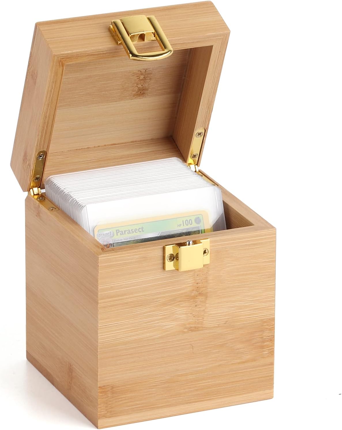 Monster Wooden Deck Box w Strong Lid, Built in