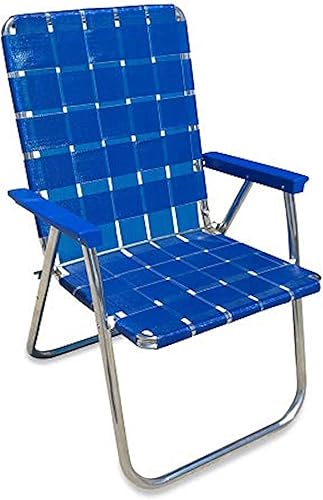 Lawn Chair USA - Sillas de exterior para campamento, deportes y playa Lawn Chair USA - Sillas fabricadas con marcos de aluminio ligeros y cinchas