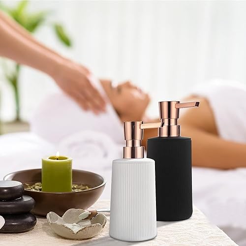 Miniatura 6 de Dispensador de jabón, dispensador de botellas con bomba de lavado, dispensador de jabón líquido, dispensador de champú para cocina, baño, encimera,