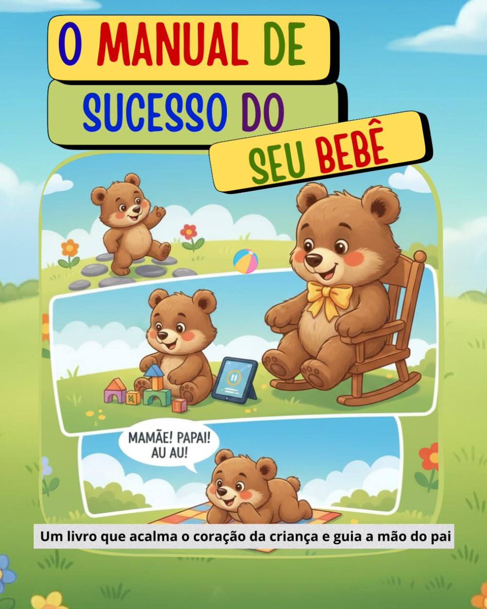 O MANUAL DE SUCESSO DO SEU BEBÊ: UM LIVRO QUE ACALMA O CORAÇÃO DA CRIANÇA E GUIA A MÃO DO PAI