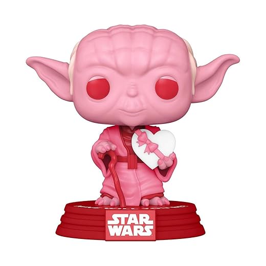 Sale Funko Pop! Star Wars: Valentines - Yoda With Heart