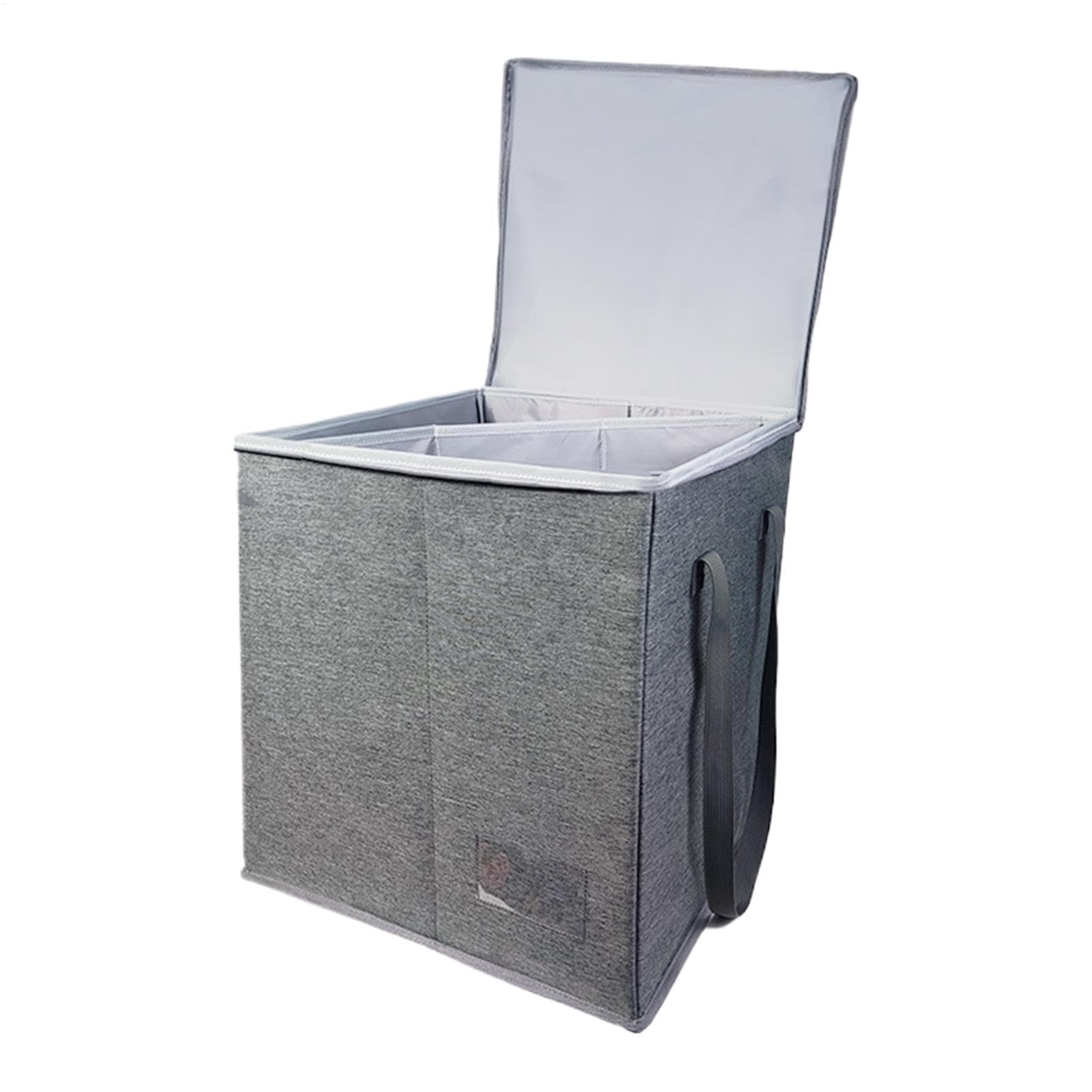 Organizador Para Perchas Bolsa De Almacenamiento Portátil Para Colgadores | Con Tapa Portátil Multiusos para Ropa Muñecas Armario Dormitorio Lavandería