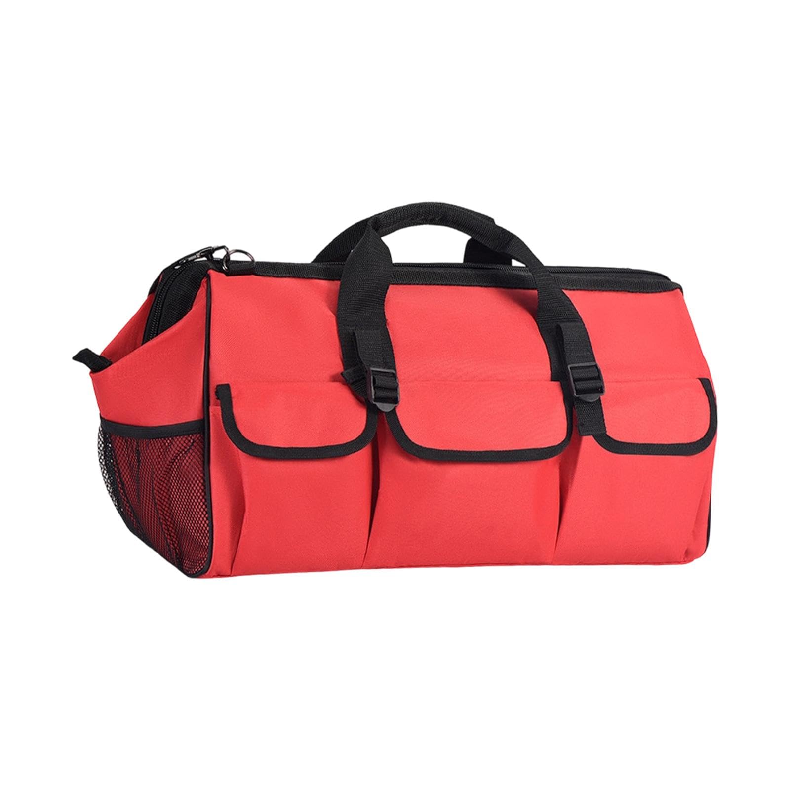 Bolsa de Almacenamiento de Herramientas Portátil con Asa Y Boca Ancha para Suministros de Limpieza.