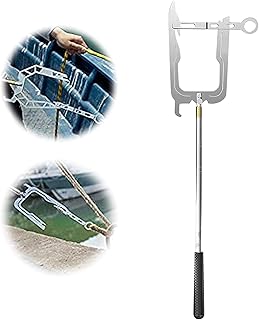 Long-Distance Threaded Ship Hook Multifunctional Dock Hook Telescopic Threader