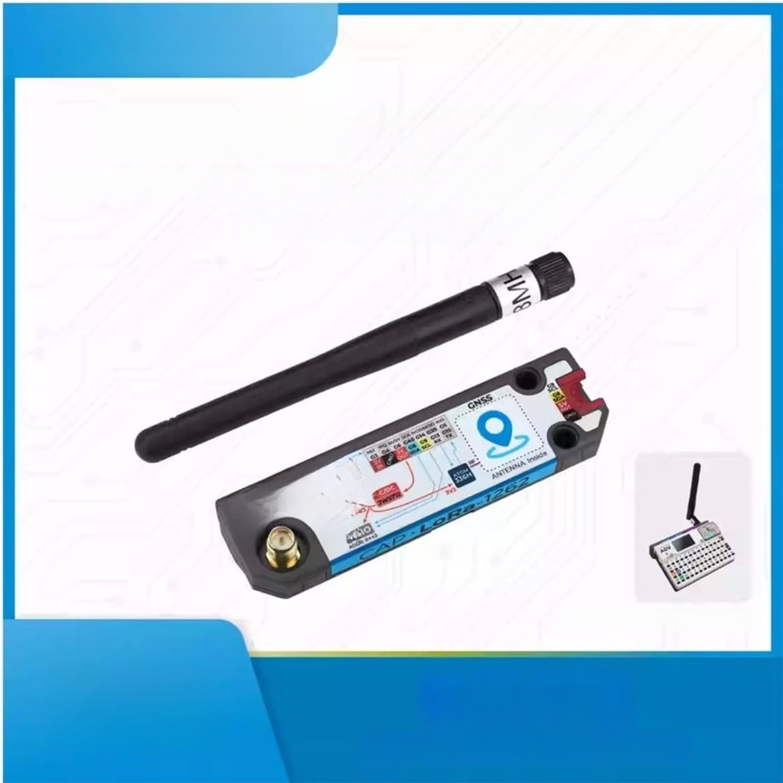 Pour module LORA M5STACK Récepteur GPS intégré Gnss avec puce ATGM336H Multi pour SATELLITE Support Haute Sensibilité HY20-4P Extension pour GPS BD2 BD3 GLONASS QZSS