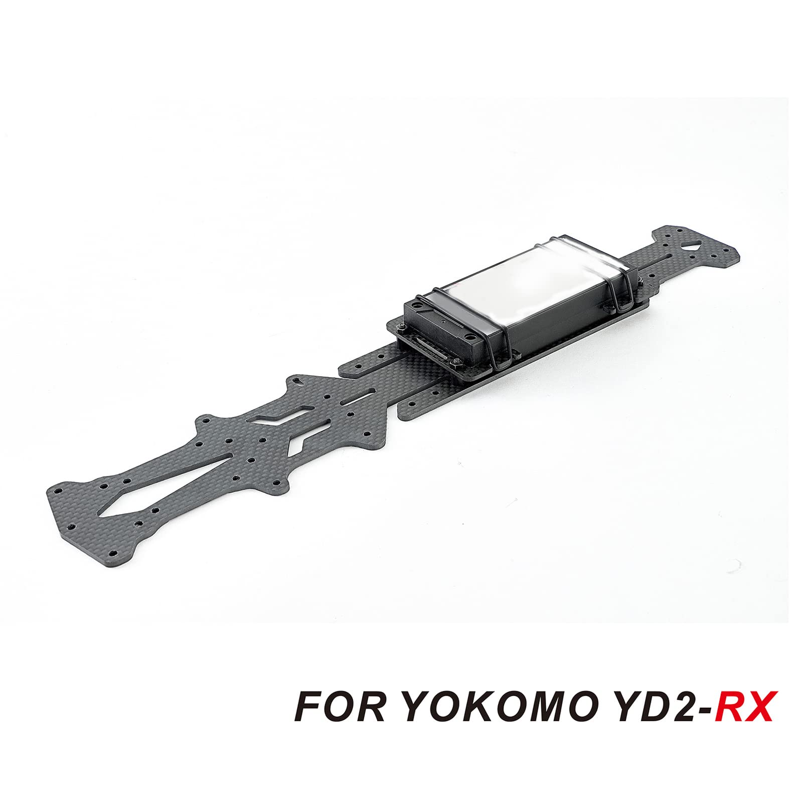 Amazon | YOKOMO YD2 RX用カーボンファイバーシャーシ、バッテリー