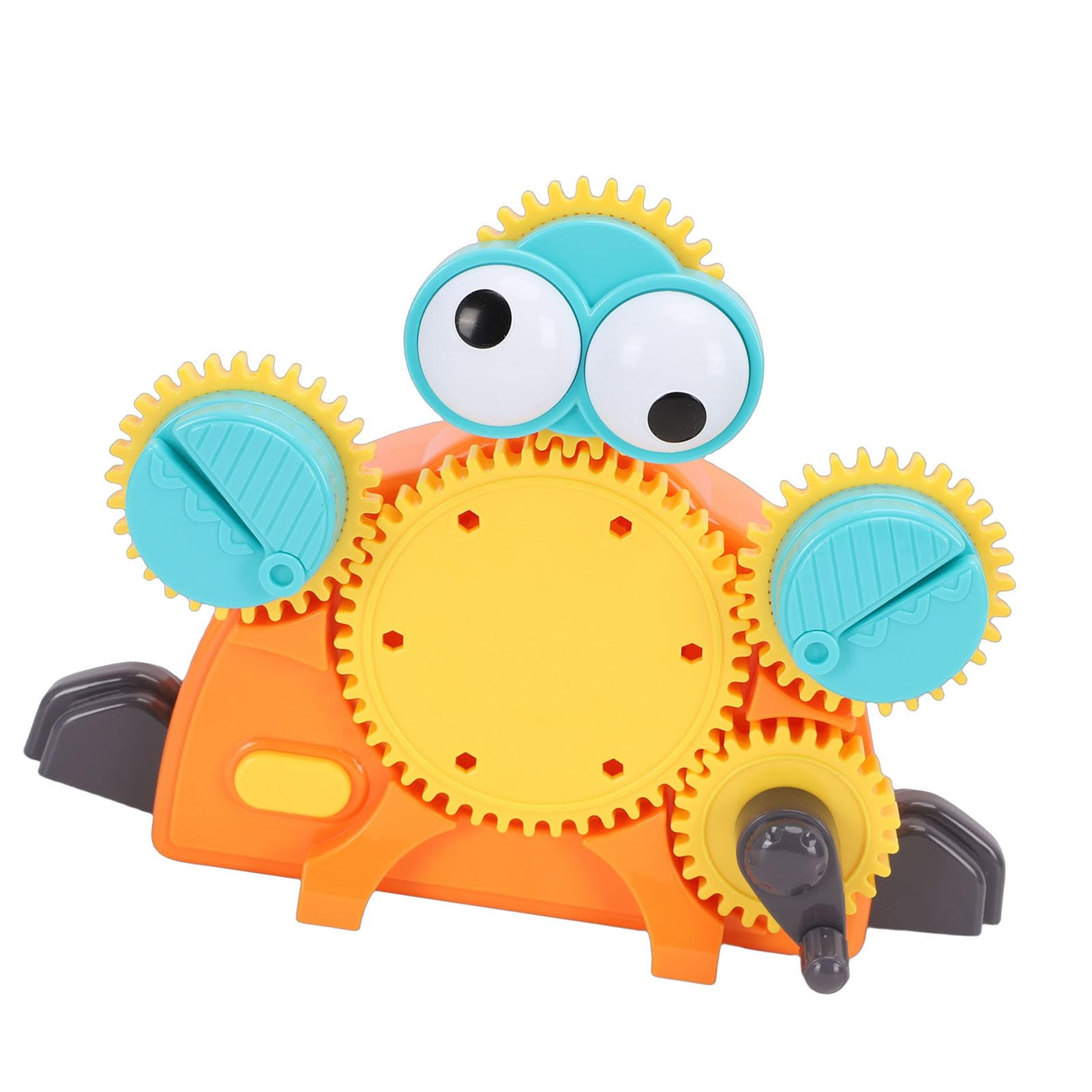 Blocchi di Costruzione di Ingranaggi, Rotazione Automatica e Rotazione Manuale Alimentati a Batteria, Giocattoli STEM per Bambini, Ingranaggi Elettrici Ad Incastro con Pezzi dai Colori