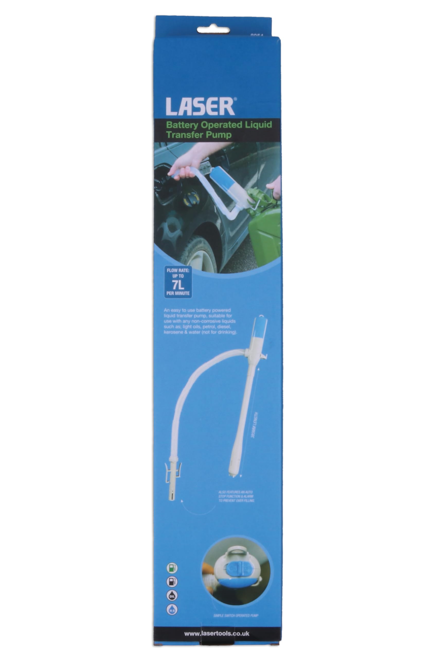 LASER TOOLS 8954 Pompa a barile grigio argento grigio/blu