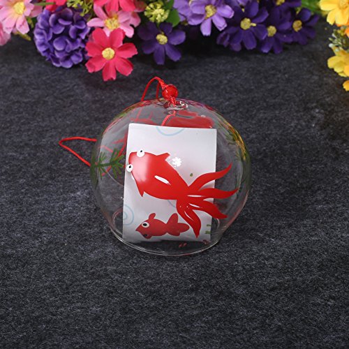VENT JAPONAISE-Carillon, Cloche de vent en verre