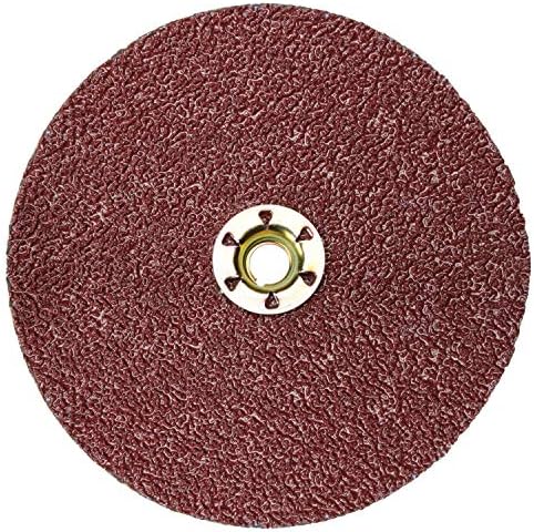 3M Cubitron II Fibre Disc 982C - 36+ Grit Metal Grinding Disc - Ceramic Precision Shaped Grain - For Angle Grinders - TN Quick Change - 4.5" diam. - Pack of 25