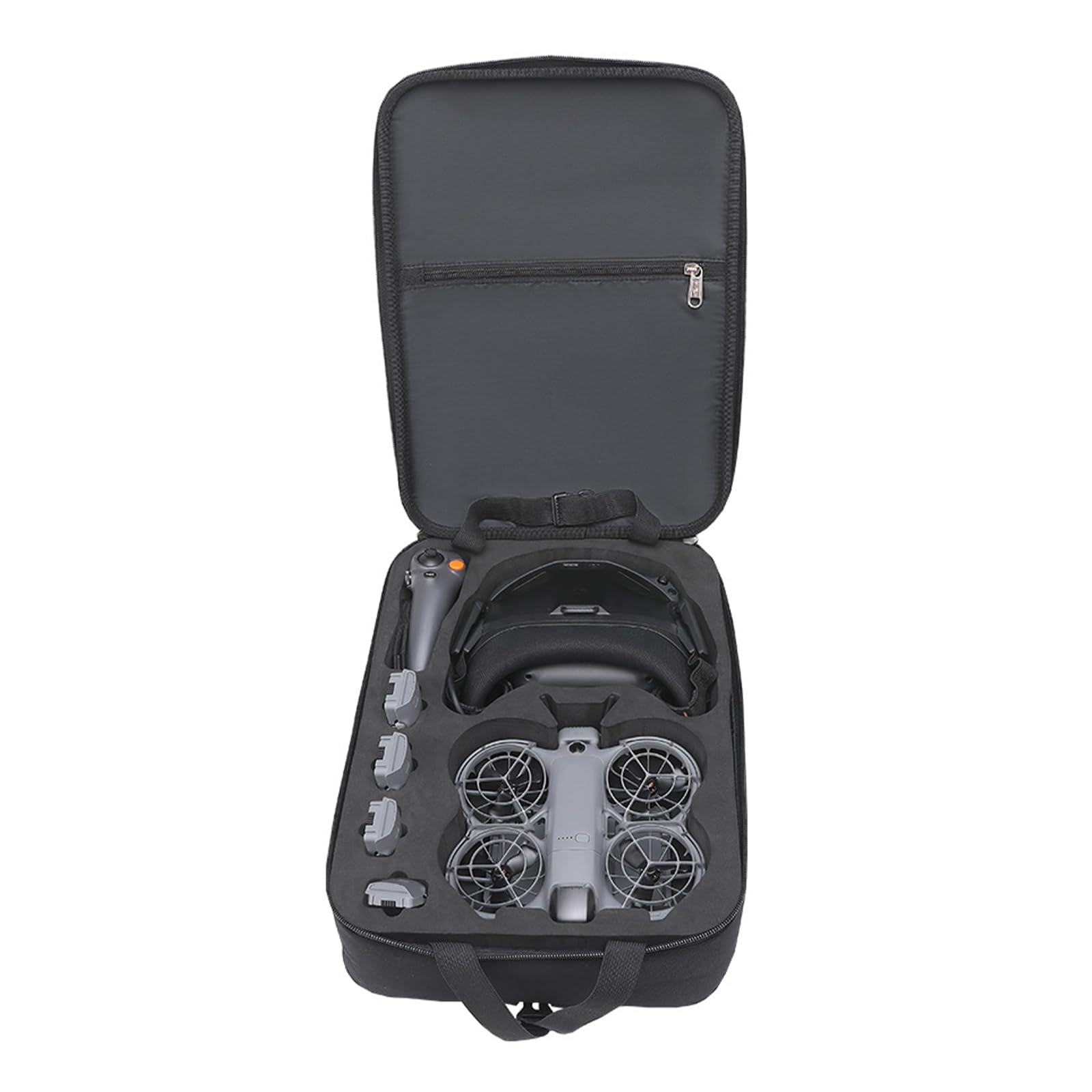 Caja protectora para mochila, parte trasera transpirable y bolsa de almacenamiento resistente a la intemperie, múltiples compartimentos, bolsa impermeable