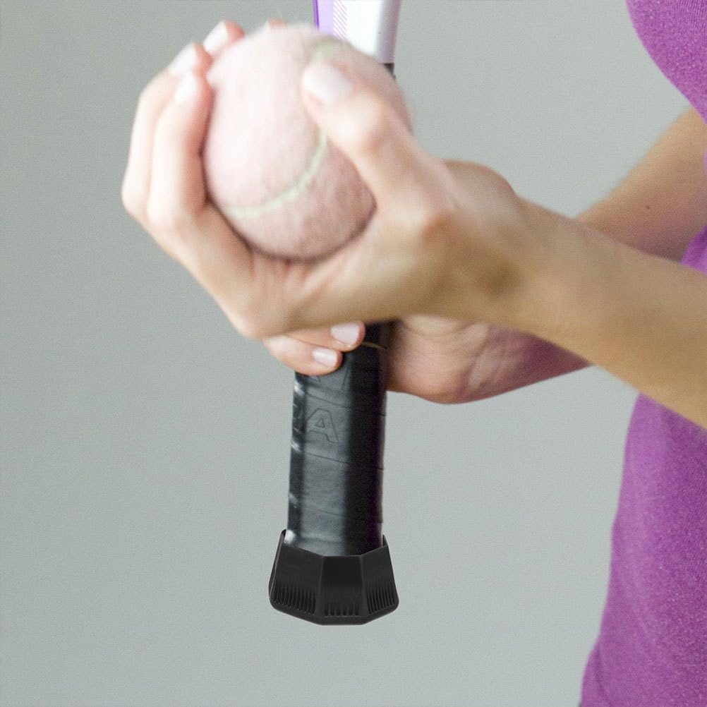 POPETPOP 3 Piezas Tapa Trasera para Raqueta De Tenis, Cubiertas Mango Antideslizantes