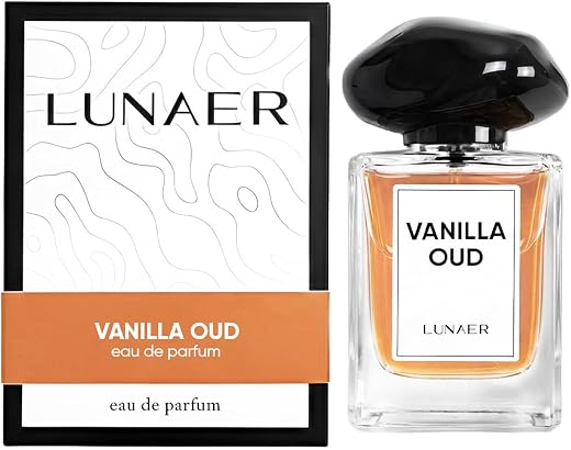 LUNAER Vanilla Oud Eau De Parfum For Women | Long Lasting Perfume 50ml | Blend of Vanilla &amp; Oud | Luxury Fragrance | Ideal...