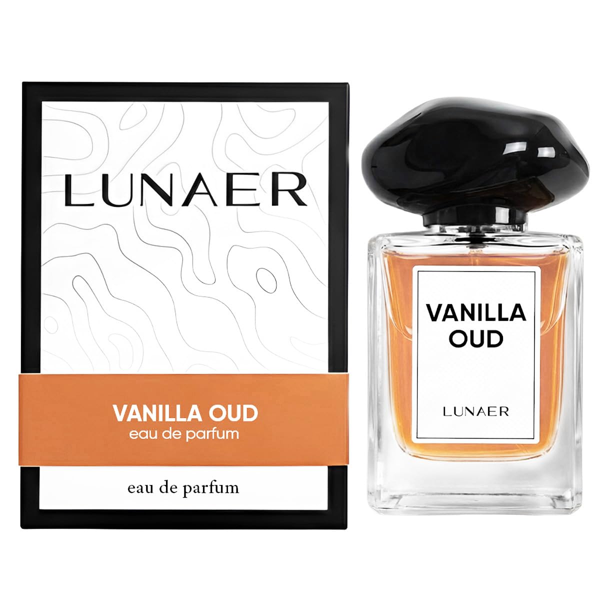 LUNAER Vanilla Oud Eau De Parfum For Women | Long Lasting Perfume 50ml | Blend of Vanilla & Oud | Luxury Fragrance | Ideal...
