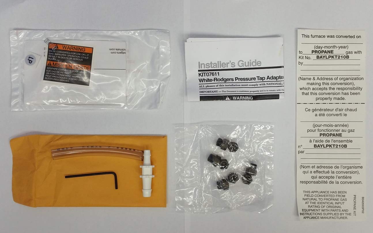 Trane American Standard from Natural to LP Propane Conversion Kit  BAYLPKT210B - Amazon.com