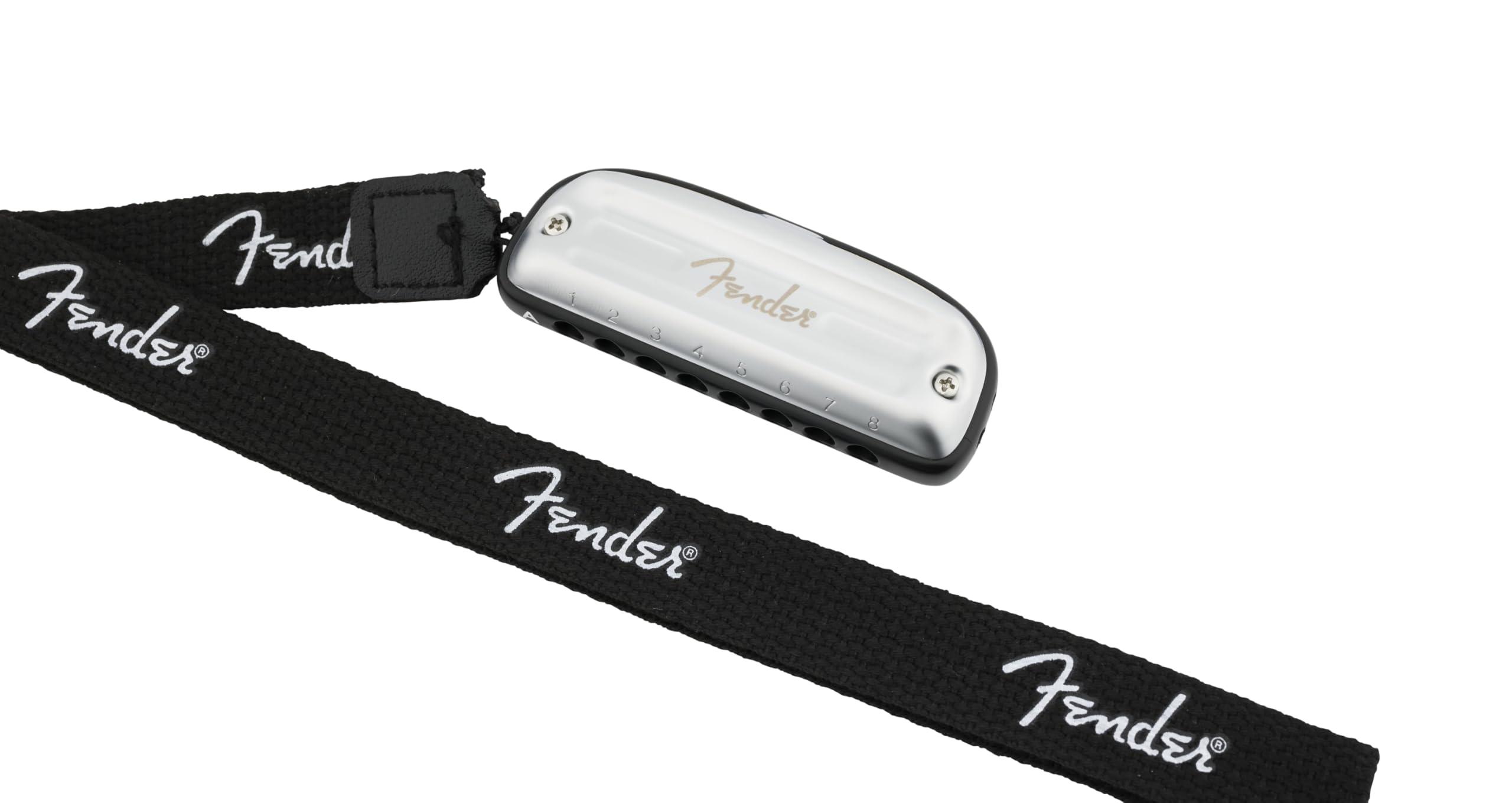 Fender Blues JR Diatonic 8 Hole Harmonica, Key of C