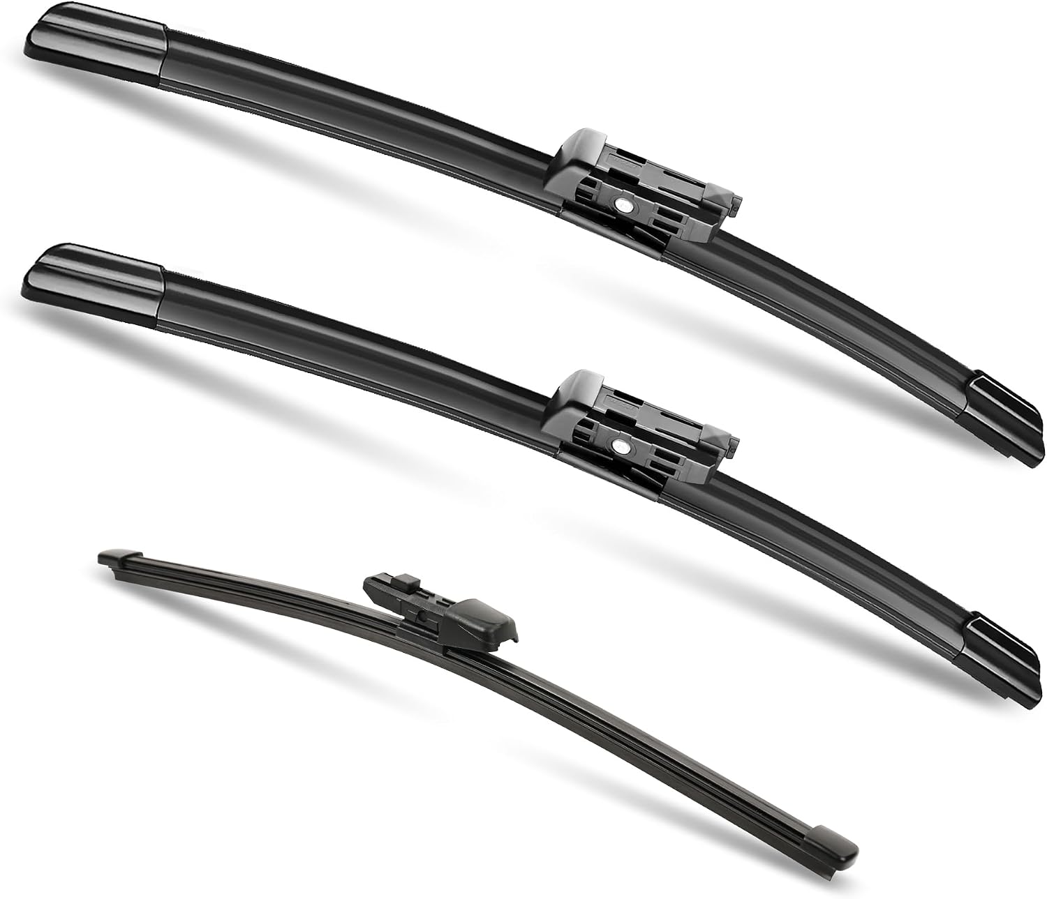 26"+18" Windshield Wipers with 11 Inch Rear Wiper Blade Replacement for Volkswagen VW Golf 2015-2021 e-Golf/GTI 2015-2021 Original Factory Quality Wipers(Pack of 3)