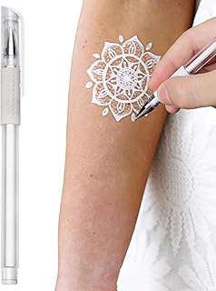 Marcador de la piel, plumas del tatuaje para ...
