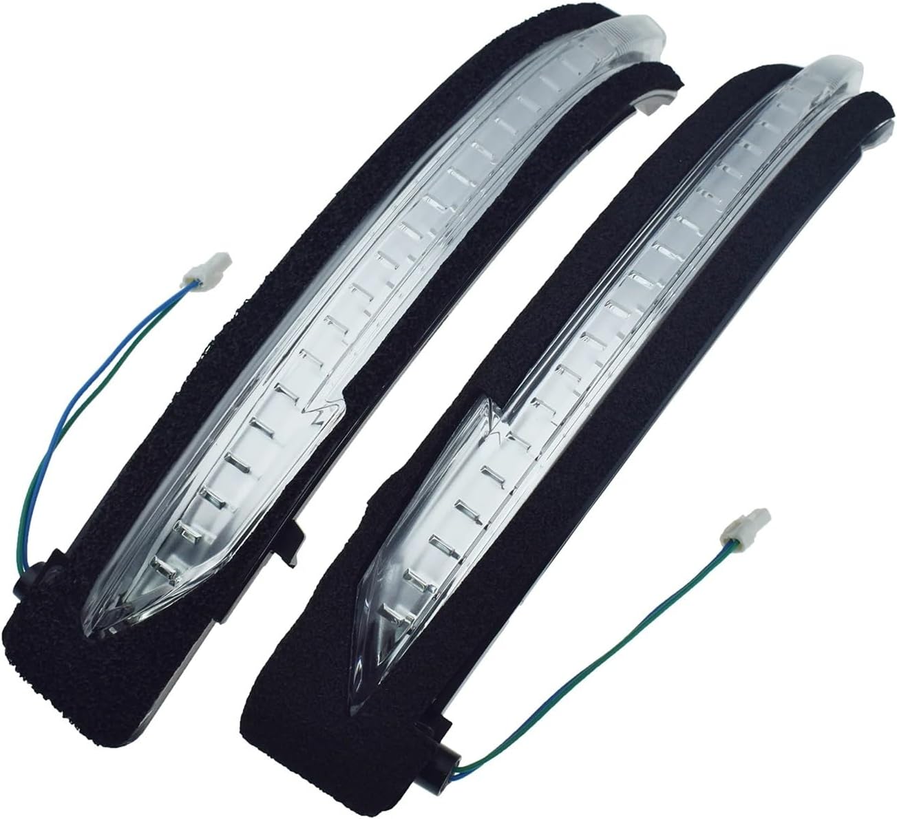 Left/Right Rear View Mirror Turn Signal Light Compatible with Nissan X-Trail T32 Qashqai J11 Murano Z52 Navara 26165-4CL6B 26160-4CL6B(Left and Right)