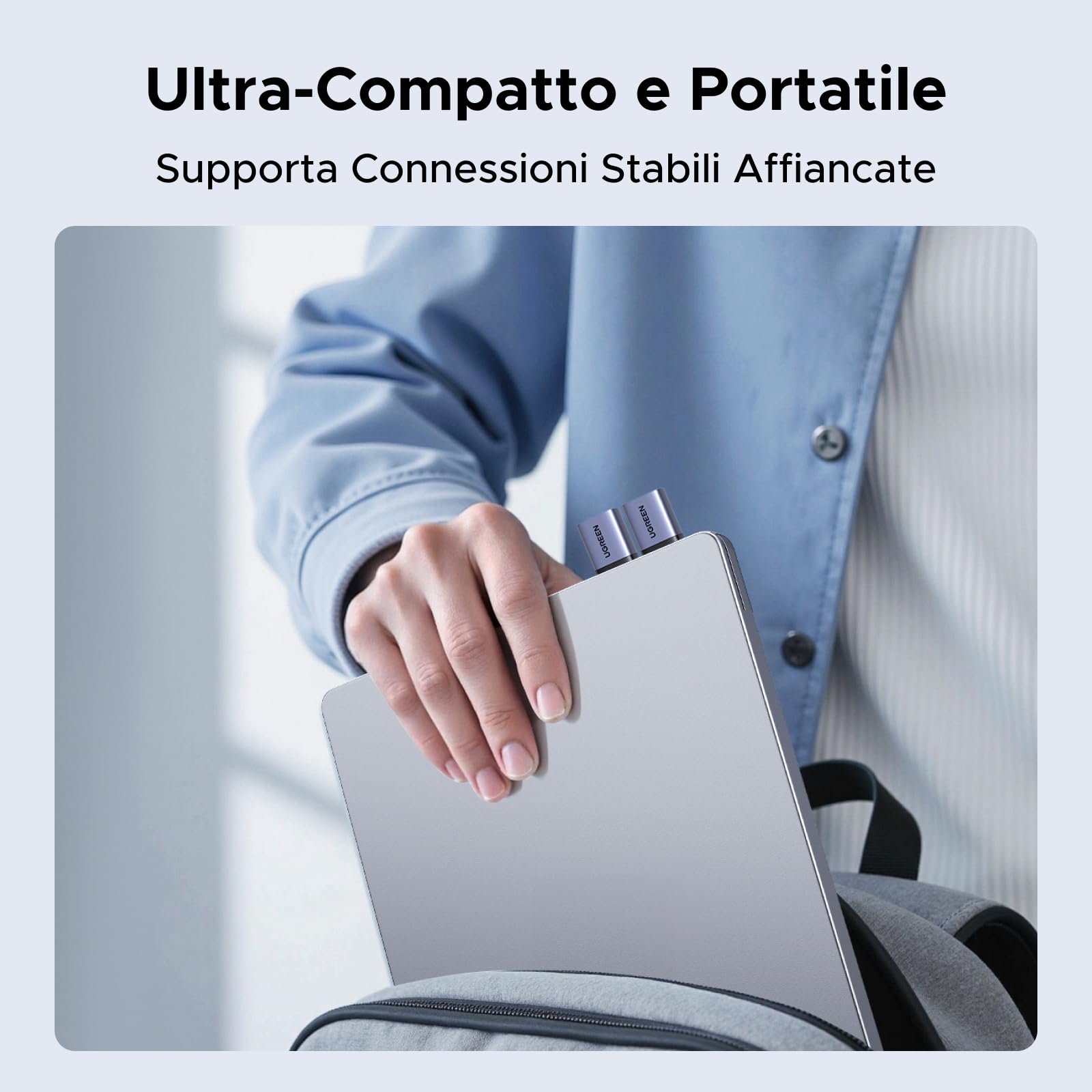 UGREEN Adattatore USB C a USB A OTG 10Gbps 4 Pezzi