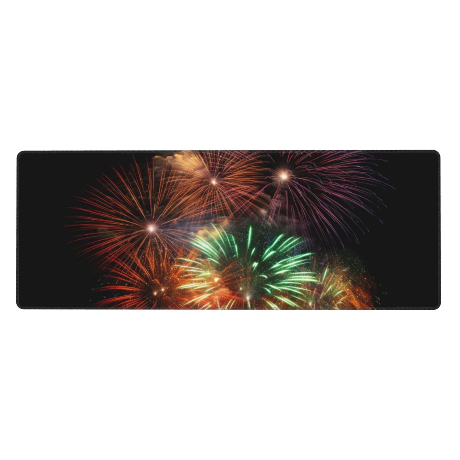 Tapis de souris d'ordinateur Splendid Fireworks grand format - 8