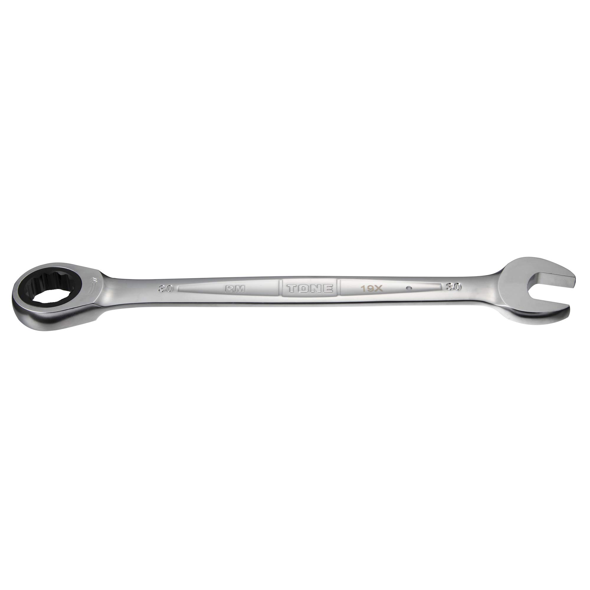 Tone RM-30 Ratchet Glasses Wrench, Double Side Width 1.2 inches (30 mm)