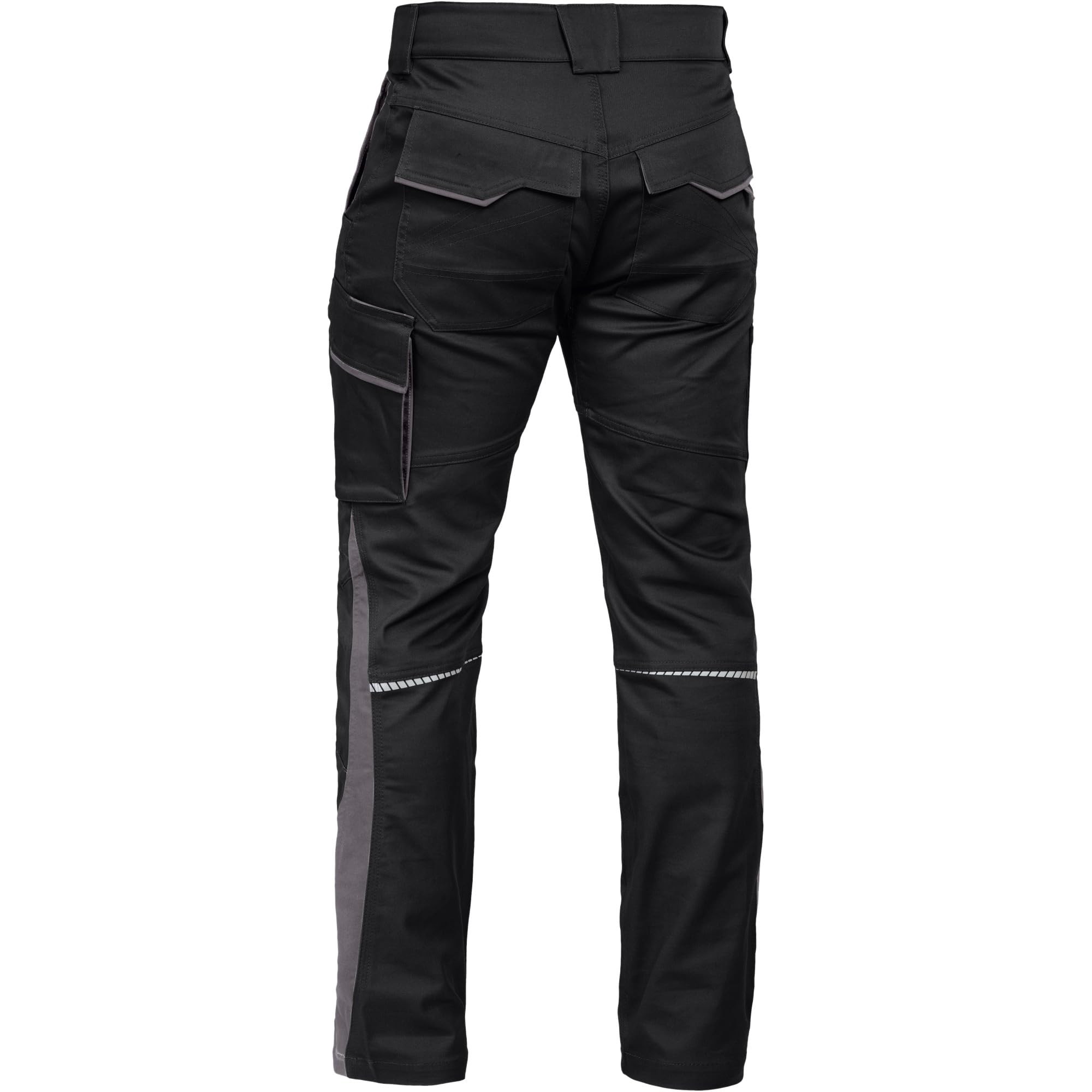 Leibwächter Flex-Line Stretch Arbeitshose, Handwerker Hose, Arbeitsbekleidung atmungsaktiv, ohne Knietaschen