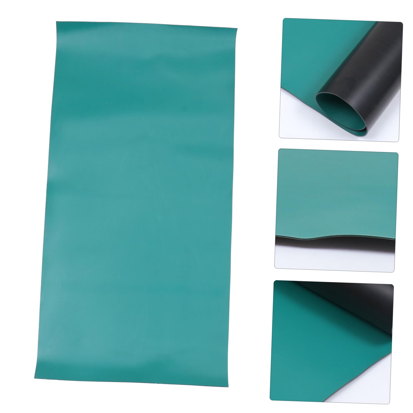Antistatische Labormatte aus Langlebigem Gummi 1x0,5m Verschleißfest und Hitzebeständig Esd Schutzmatte für Experimentiertisch und Werkbank