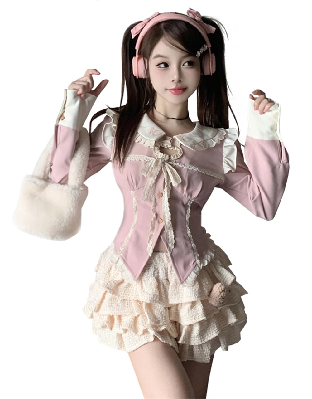 レディース♡キレイ系可愛い系♡まとめ売り Amazon | [WANSHIX] シャツ レディース 可愛い ガーリー