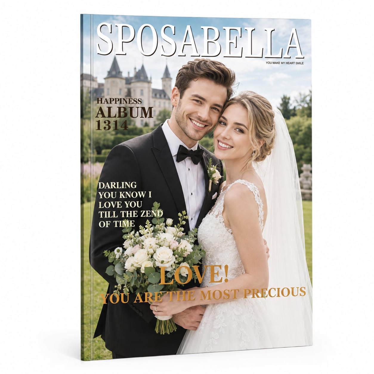 zum Selbstgestalten, DIY Erinnerungsbuch Softcover Magazin, 21x28.5cm Hochzeitsalbum, Mattes Papier