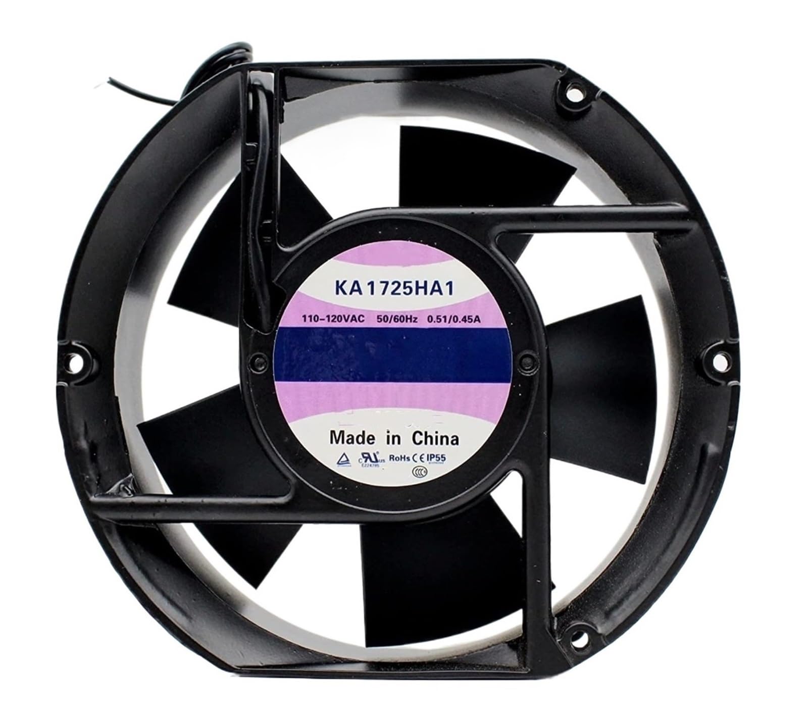 CXDFRSER Fan KA1725HA1 AC 110V-120V 17251 17CM 2 WIRE