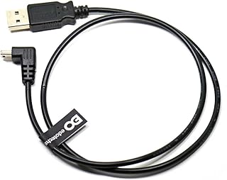 EDO Tech 2 Ft Short Mini USB Charger Cable for Nuvi 57lm 67lmt 2589lmt 2597 2639lmt 2689lmt Drive DriveSmart DriveAssist 40lm 50 51lmt-s 60lmt 70lmt 2797 Dezl 570 760 770 Auto Motorcycle GPS