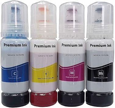 Epson ile uyumlu 103 Ecotank L3251 Uyumlu 4 Renk  thal Muadil M rekkep Seti