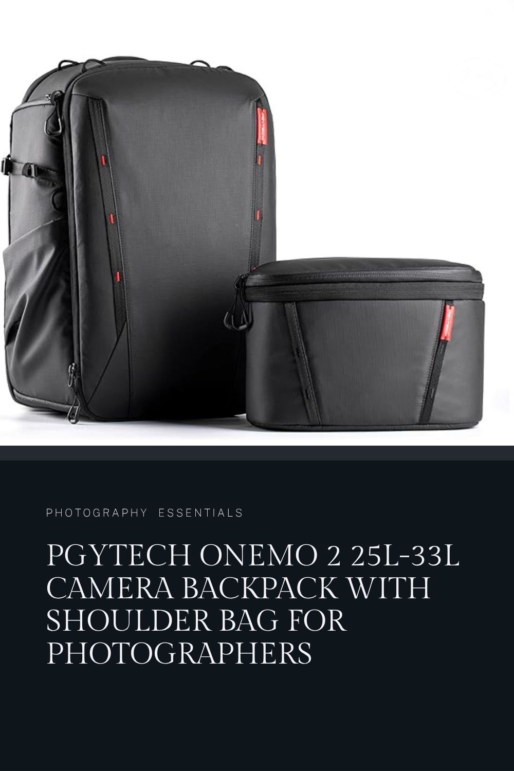 Watch PGYTECH OneMo 2 25L-33L Camera Backpack with Shoulder Bag on ...