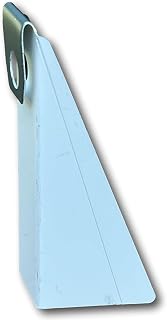 5 inch White Gutter Wedge - For Angled Fascia (Package of 10) For 3/12 through 5/12 Roof Pitch