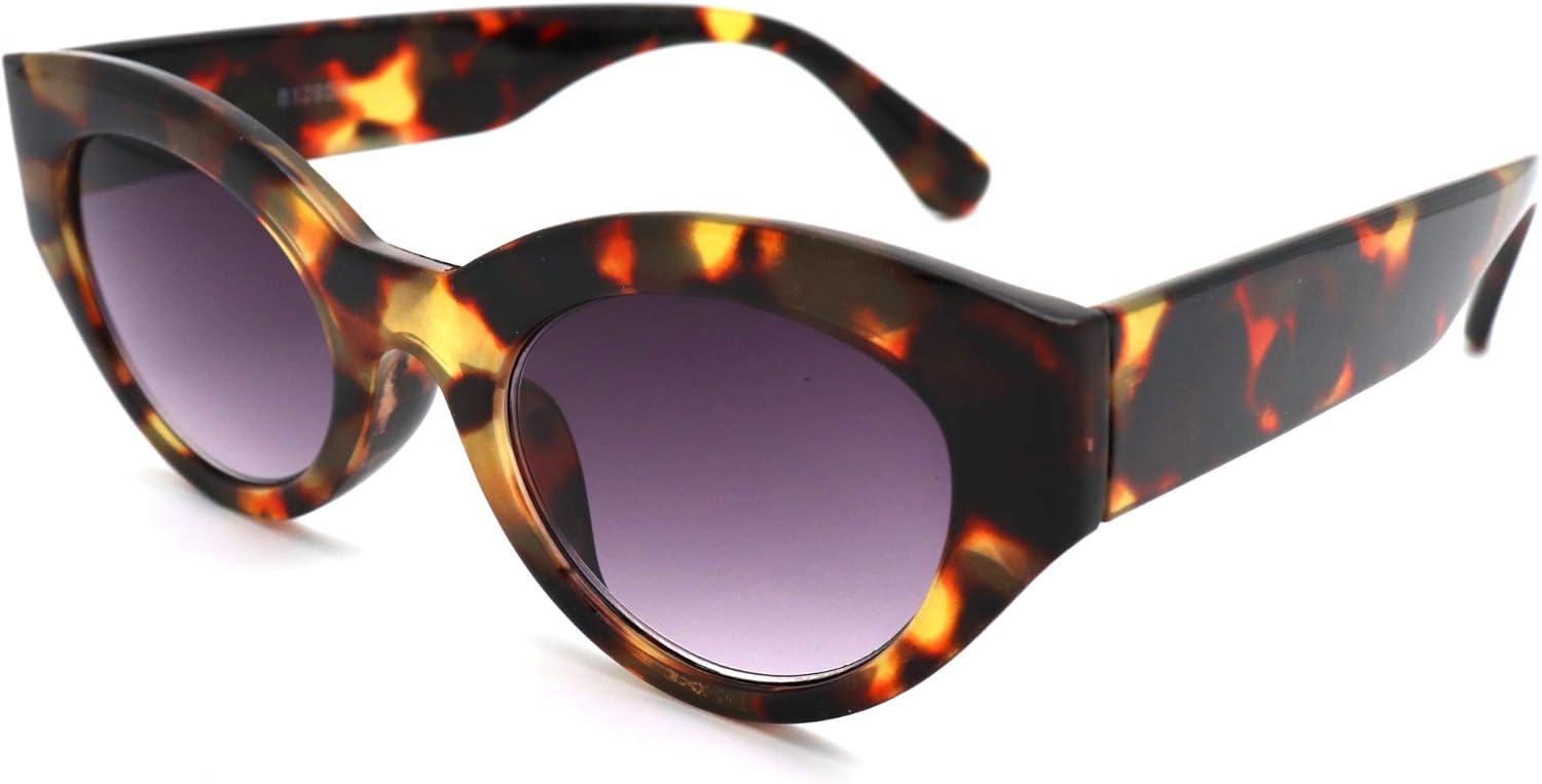 ColorViper Vintage Women CatEye Round Optical Reading Sun Readers None Bifocus