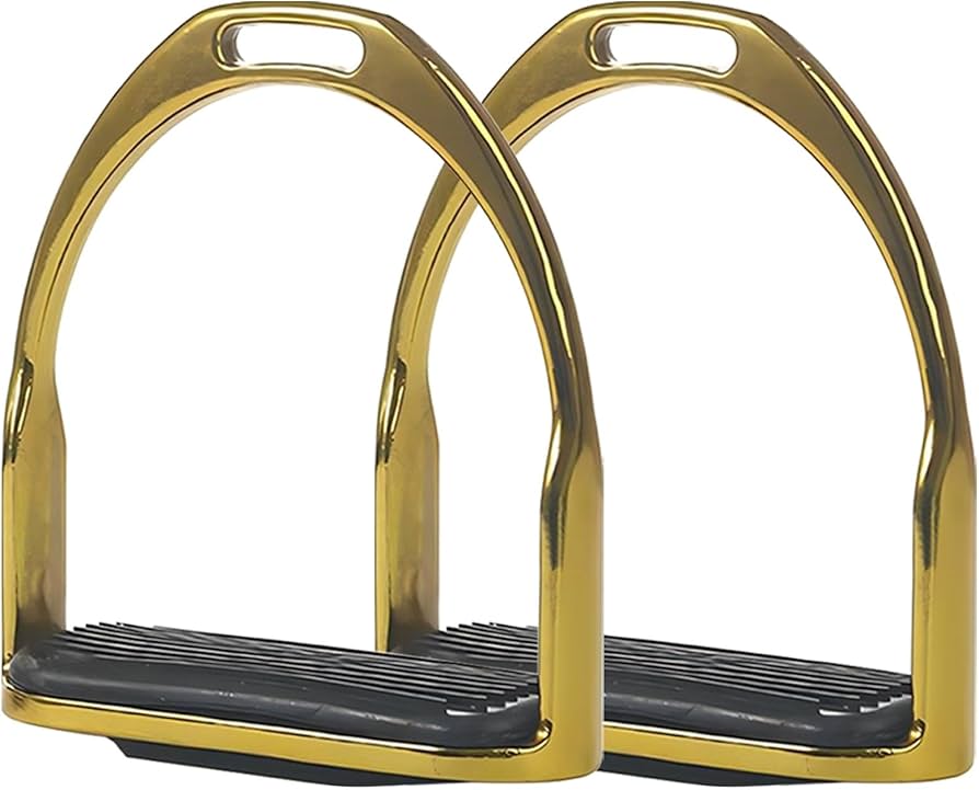 Amazon.co.jp: 1ペア 馬用鐙 鉄製 あぶみ 内幅12cm Horse Stirrup 鋳鉄