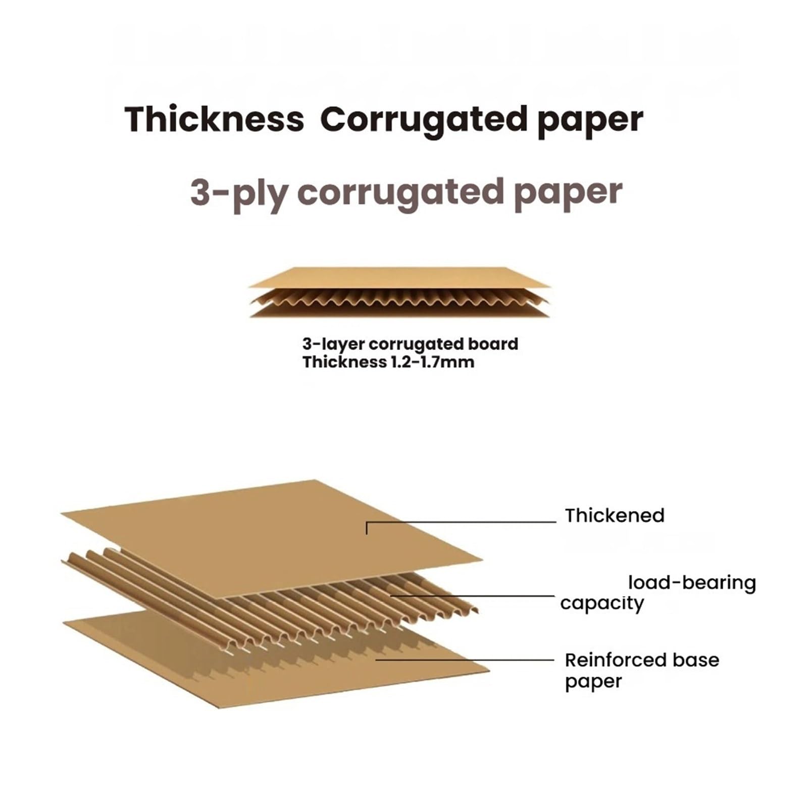 30 Uds. Cajas de envío pequeñas, cajas embalaje cartón corrugado con tapas for empresas, caja papel para Embalaje y Correo(Black,13x8x2.5CM)
