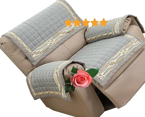 Funda para reposabrazos y reposacabezas para silla reclinable, sofá, sillón reclinable, funda antideslizante para reposabrazos protector de muebles