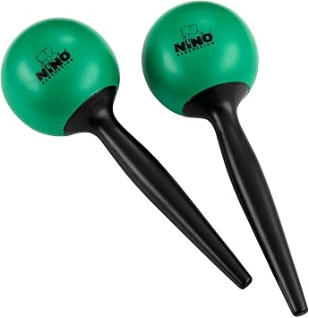 Meinl NINO Plastic Maracas Green