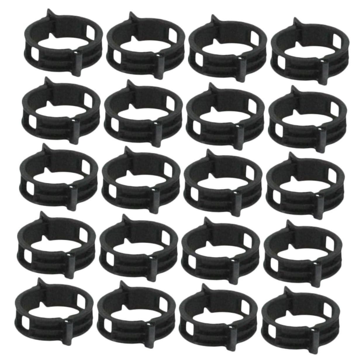 SUPVOX 5 Ensembles Clips De Fixation pour Plantes Supports De Vigne pour Plantes Grimpantes Accessoires De Jardinage Pratiques Durables 100 Pièces * 5