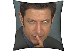 Jeff Goldblum Throw Pillows Adds a Touch of Cinematic Flair to Your Living Space