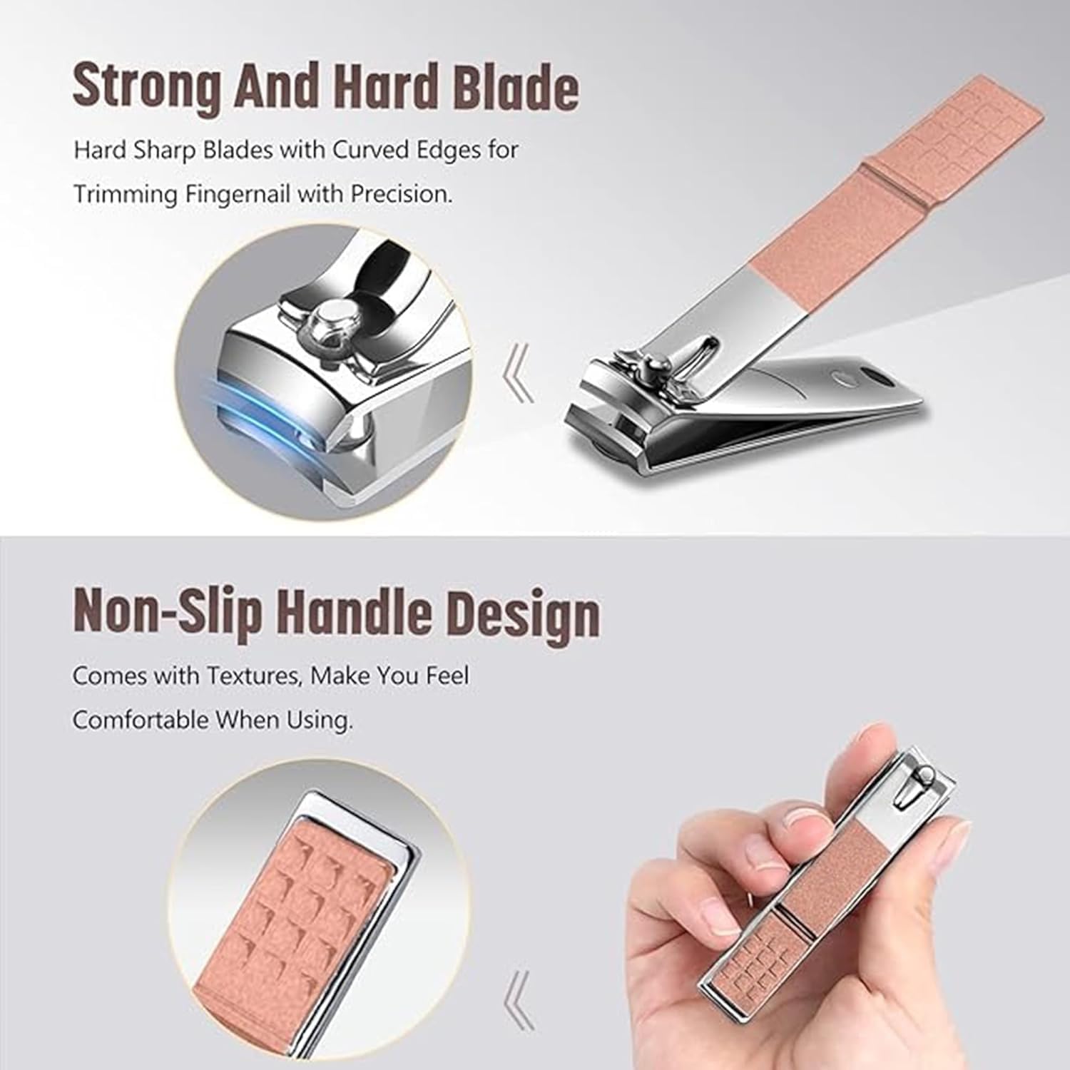 Verra Enterprise Stainless Steel Manicure & Pedicure Kit – 16-Piece Nail Grooming Set with Clippers, Cuticle Trimmer & Travel Case – Professional Nail Care for Men & Women (16 IN 1 MENICURE KIT) 1