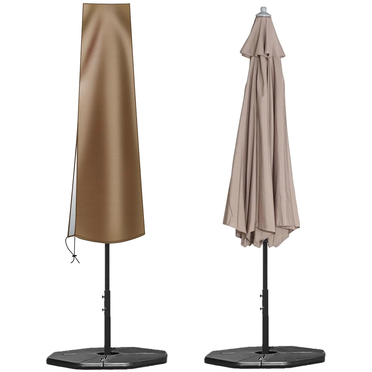 OKPOW Parasol Cover Waterproof for Garden Umbrella: Weatherproof All-Season — image 1