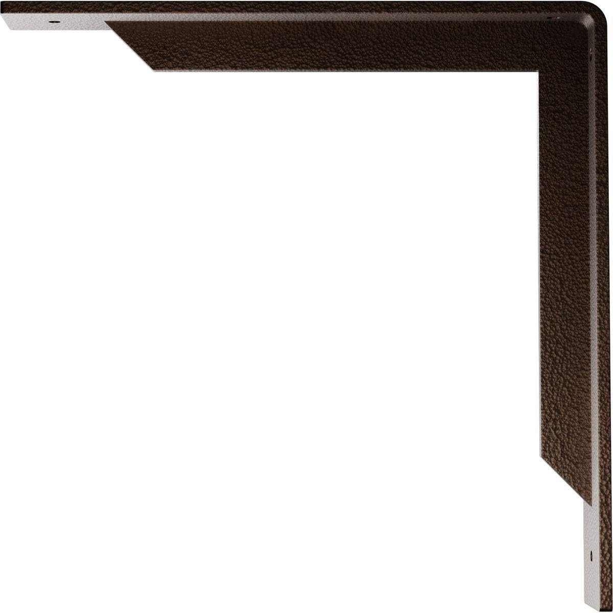 2"W x 12"D x 12"H Stockport Steel Bracket, Hammered Dark Bronze