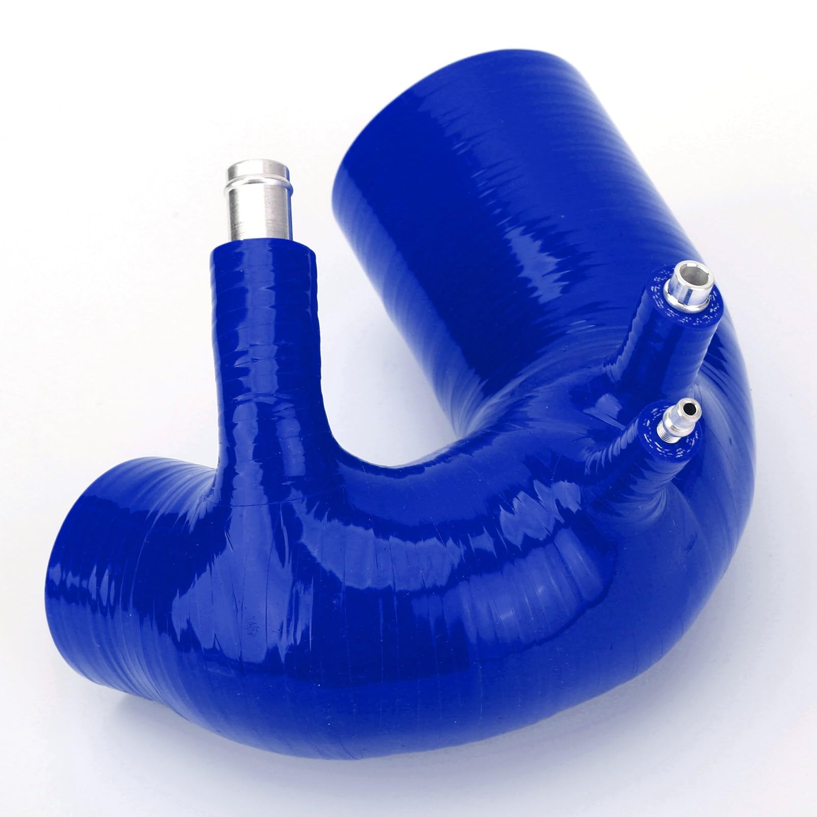 Tubo Aspirazione Silicone, Struttura 4 Strati Tubo Aspirazione Silicone per Abarth 500 595 695 500C (Blu)