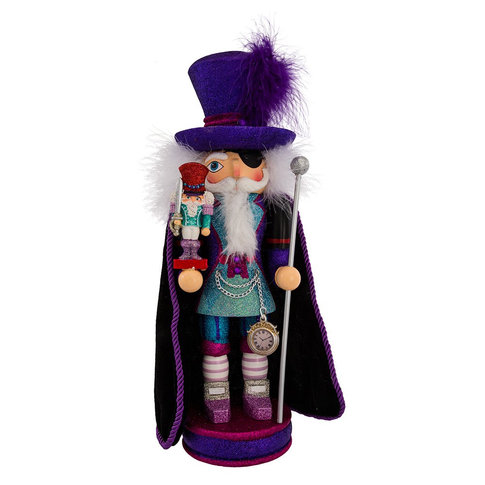 Kurt Adler Hollywood Cascanueces Drosselmeier, Color Morado
