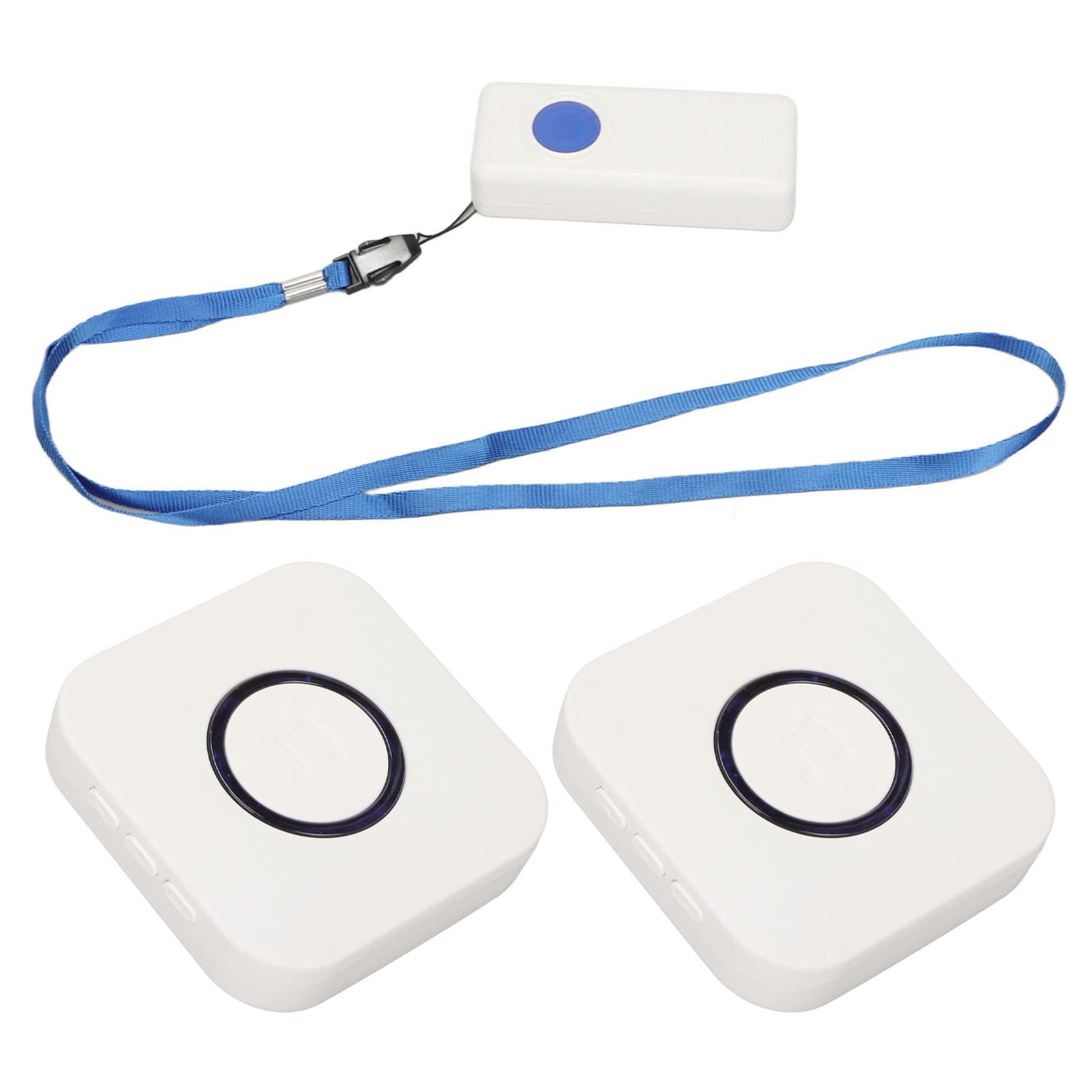Wireless Caregiver Pager, Elderly Pagers 2 Receivers Nurse Calling Smart Call System for Home Pager, 38 Songs Portable Pagers Alert, Wireless Doorbells-picture-21
