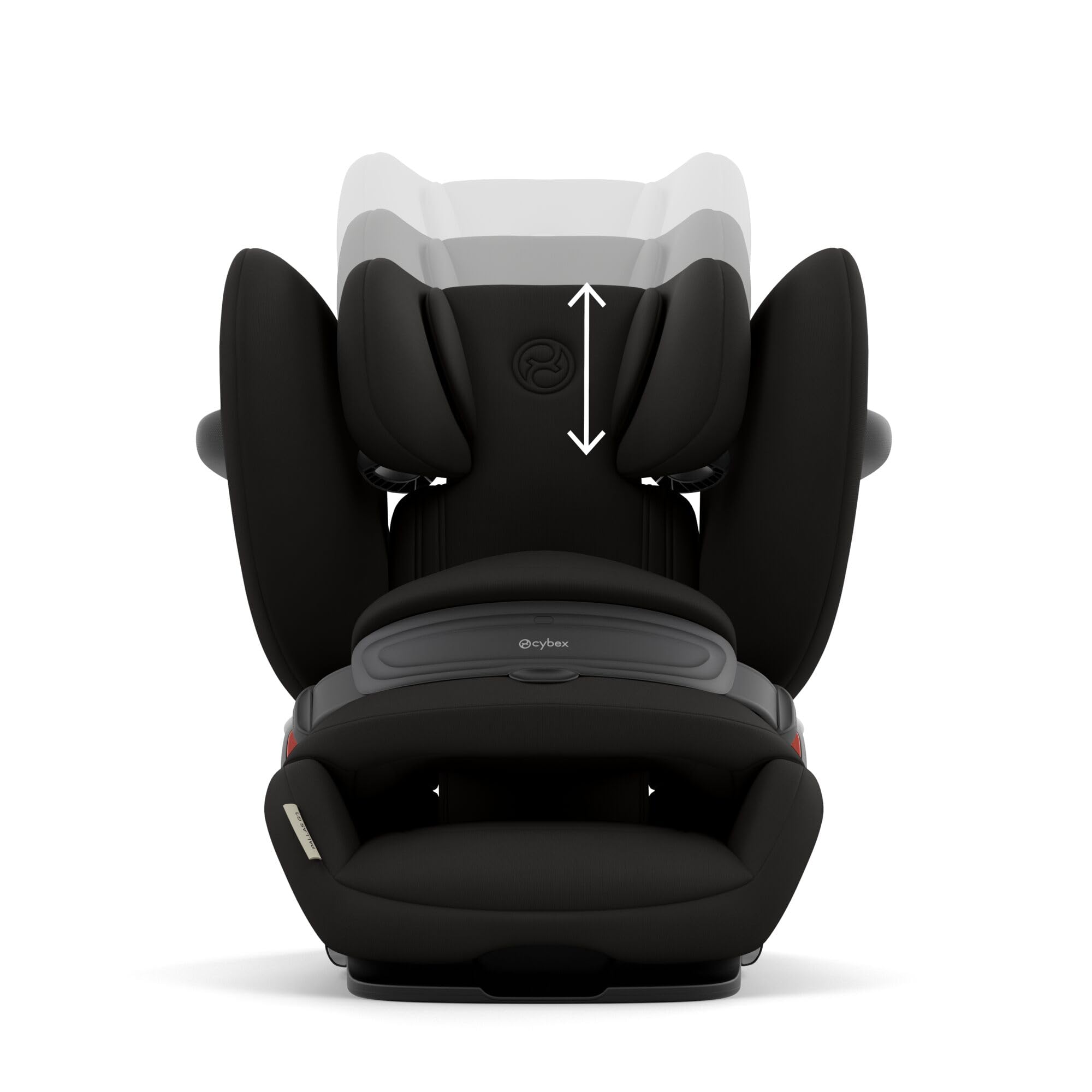CYBEX Gold Silla de coche infantil Pallas G3 i-Size, 76-150 cm, desde aprox. 15 meses hasta aprox. 12 años (aprox. 9 a 50 kg), Magic Black